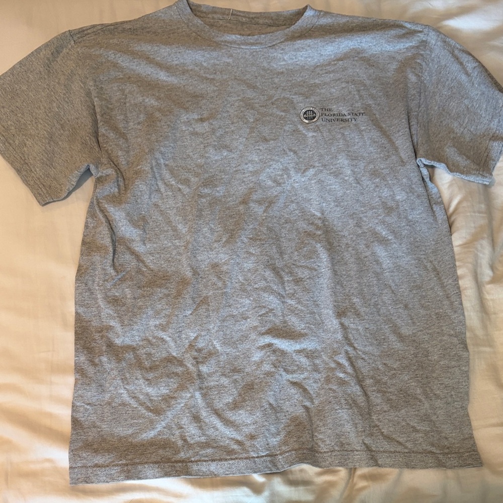 Gray fsu tee shirt noles
